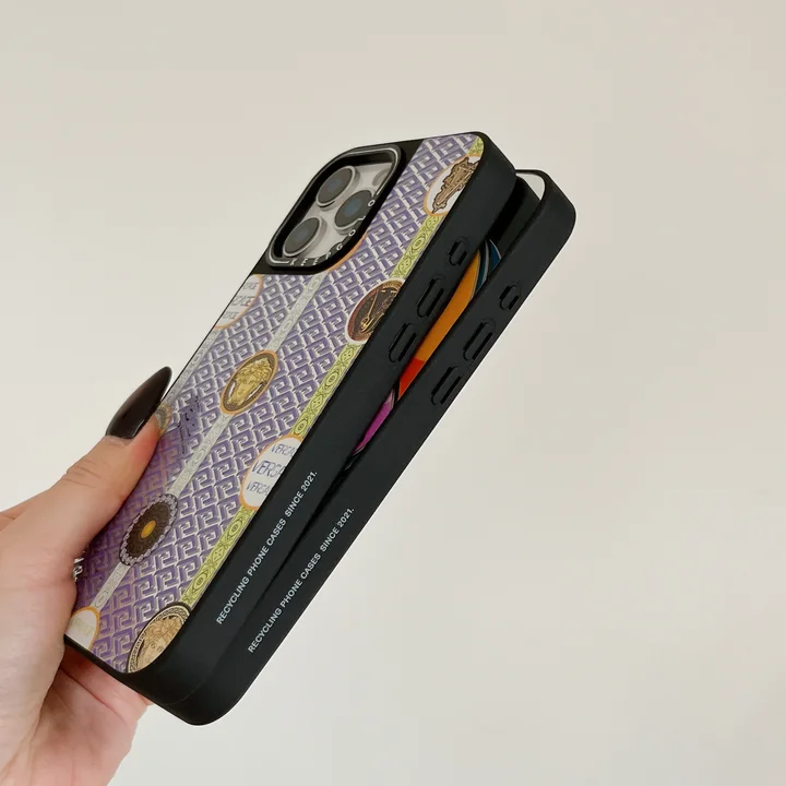 versace風 アイフォーンiphone17プロmax スマホケース 