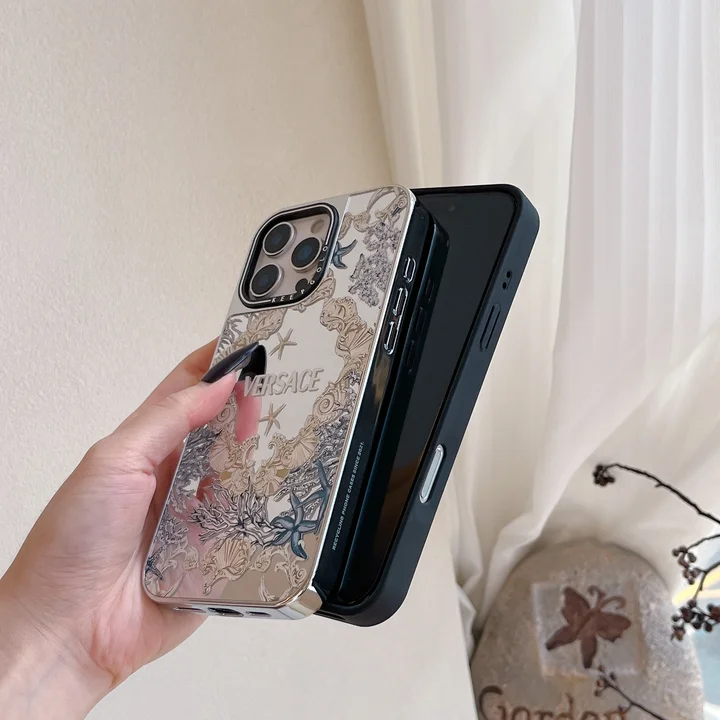ブランド versace風 iphoneiphone16 proMax ケース 