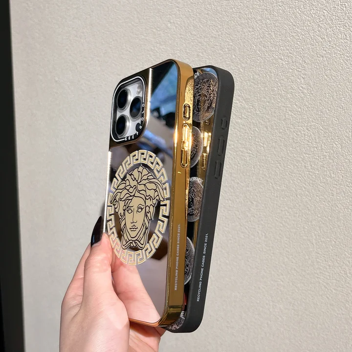 ヴェルサーチ versace アイフォン 14pro max 携帯ケース 