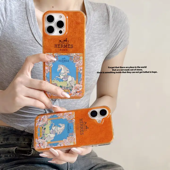 アイホンiphone17 携帯ケース エルメス風 
