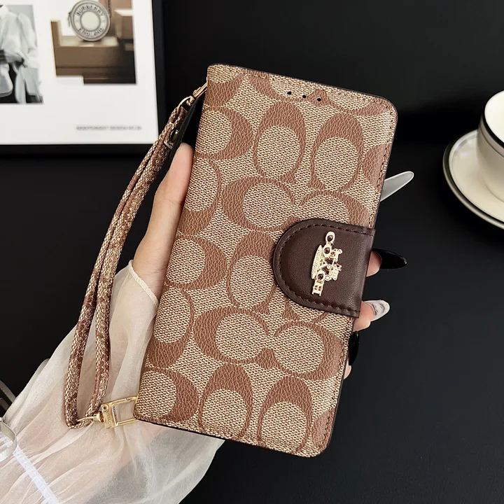 coach風 アイホン17plus カバー 