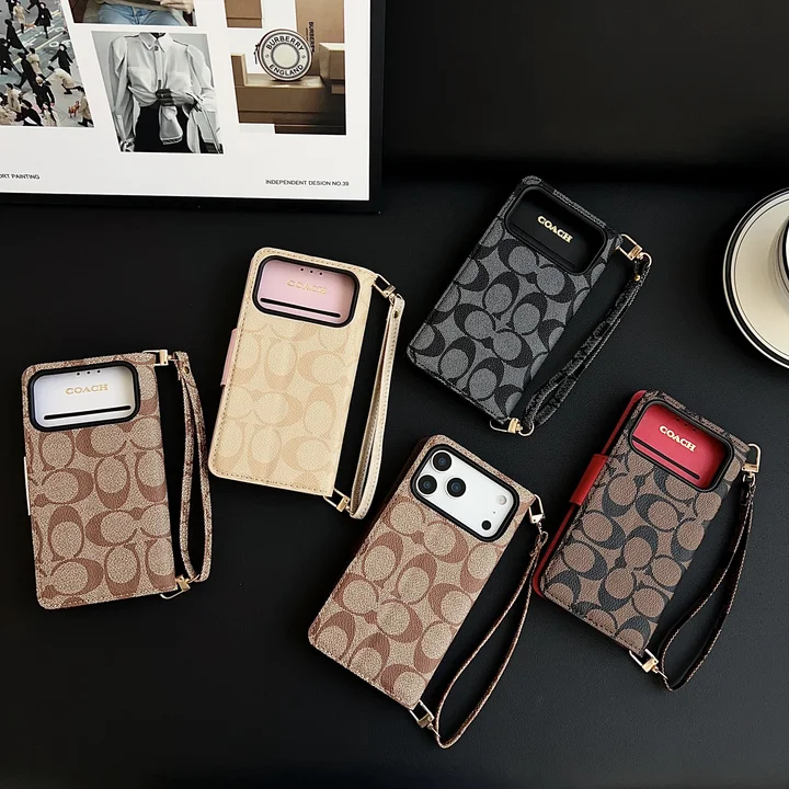 アイフォン16 コーチ風 スマホケース 