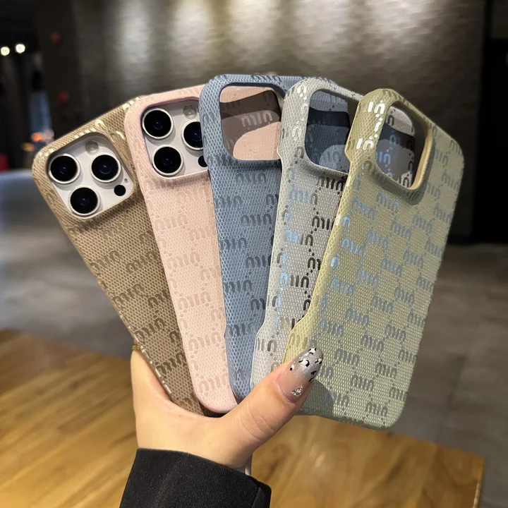 アイフォンiphone17promax miumiu ミュウミュウ 携帯ケース 