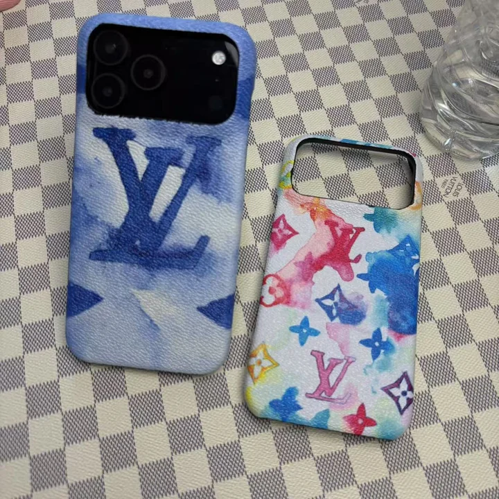 vuitton風 スマホケース iphone16 Plus 