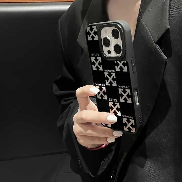 off white風 スマホケース アイホン16 Pro 