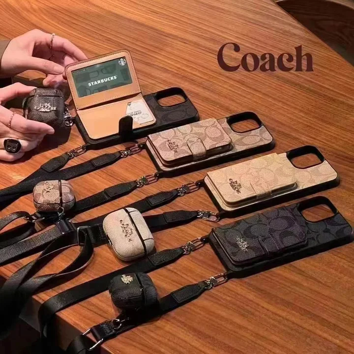 アイフォーンiphone17pro 携帯ケース coach風 