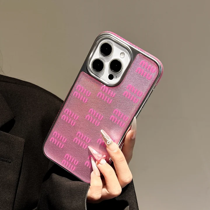 ブランド カバー アイホンiphone17pro ミュウミュウ miumiu 