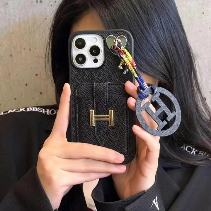 ブランド カバー iphone17プロ hermes風 