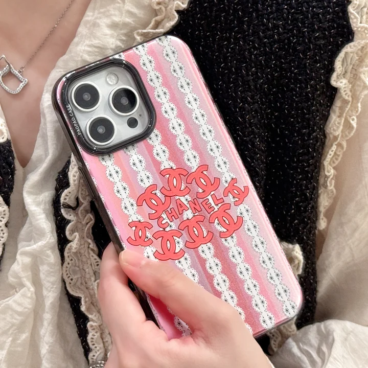 シャネル風 アイフォーン17plus カバー 
