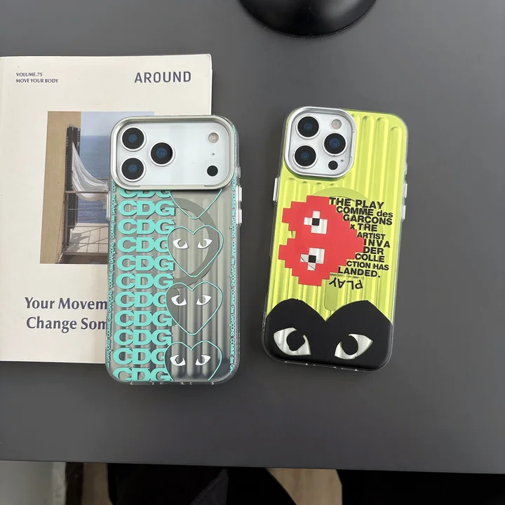 アイホンiphone17promax コムデギャルソン風 ケース 