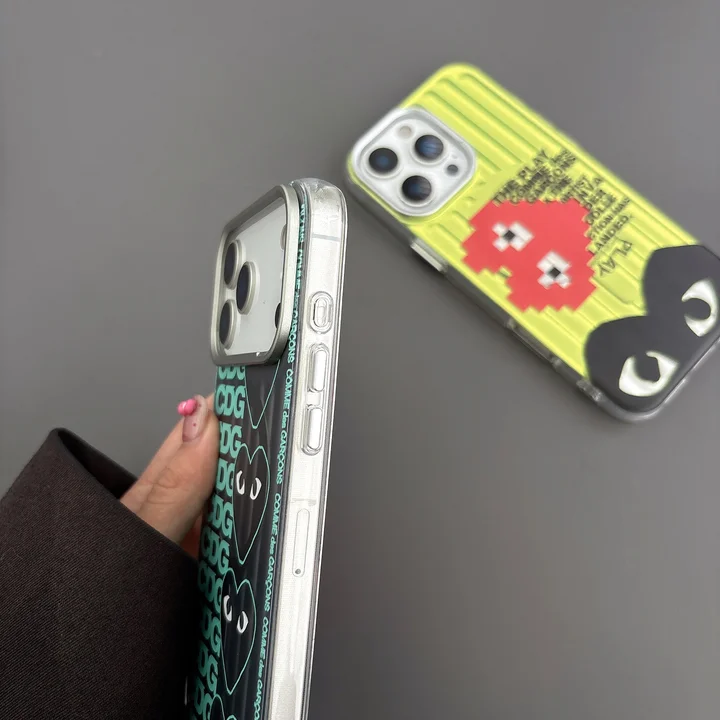 コムデギャルソン風 ケース アイフォーンiphone17pro 