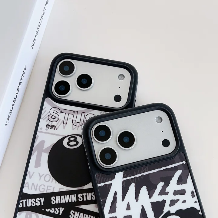 ハイブランド stussy iphoneiphone17プロ スマホケース 