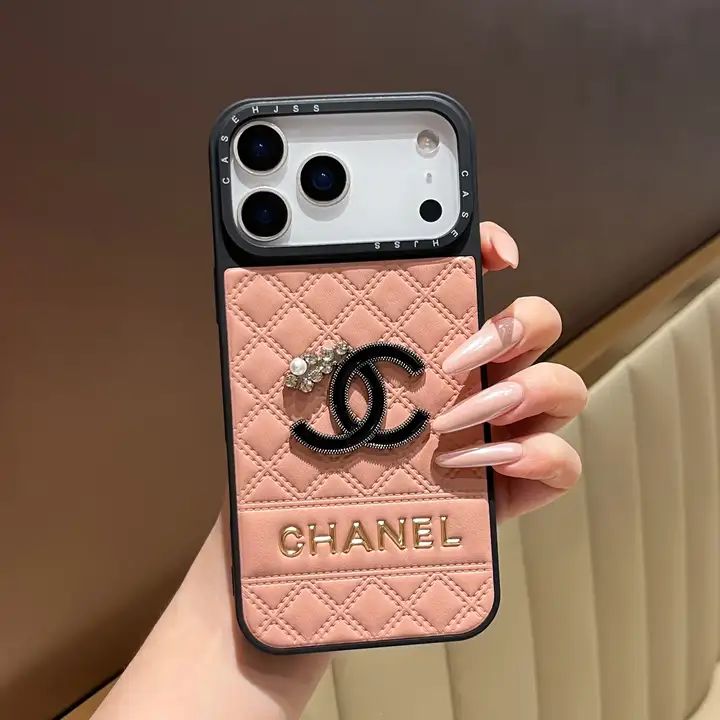 ブランド シャネル風 アイフォーン17 スマホケース 