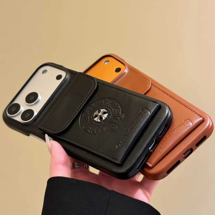 ブランド スマホケース アイフォン15 pro クロームハーツ風 