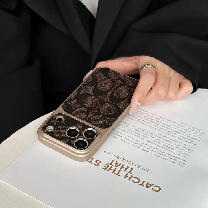 アイホン 15 coach スマホケース ガラス