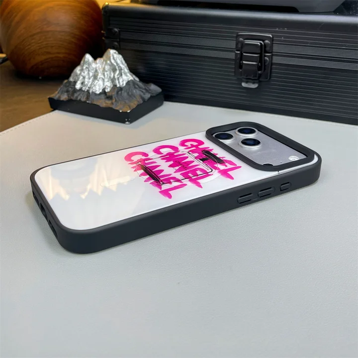 ハイブランド スマホケース iphone15 シャネル風