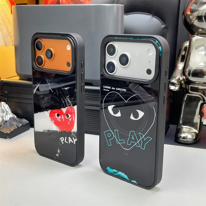 アイホン17プロ カバー コムデギャルソン comme des garçons 