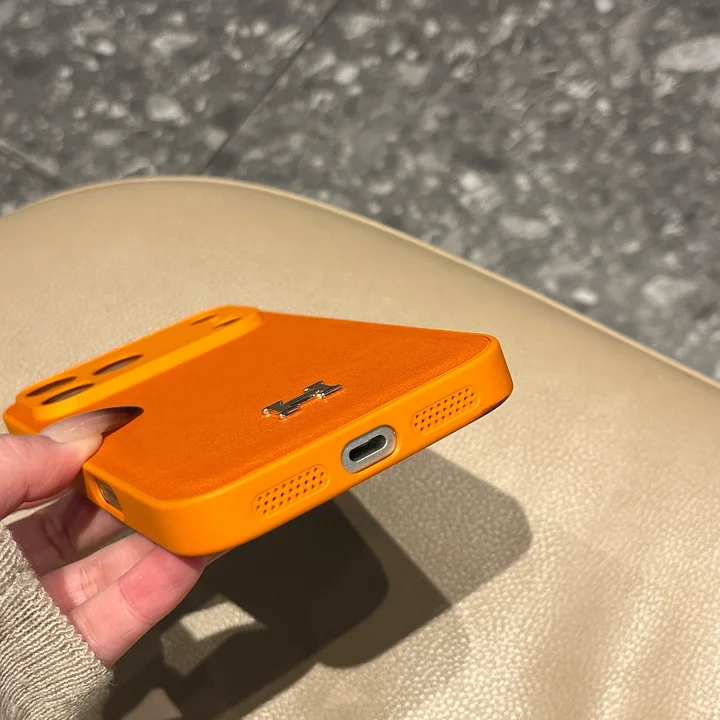 ハイブランド 携帯ケース アイフォン17plus エルメス風 