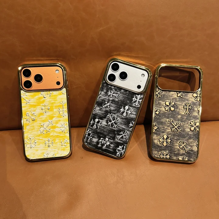 iphoneiphone17pro スマホケース クロームハーツ風 