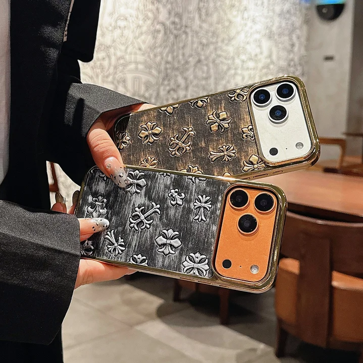 ブランド クロームハーツ chrome hearts アイホン17プラス カバー 