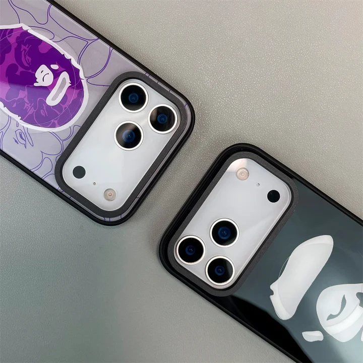 ハイブランド 携帯ケース アイフォンiphone16 bape ア・ベイシング・エイプ 